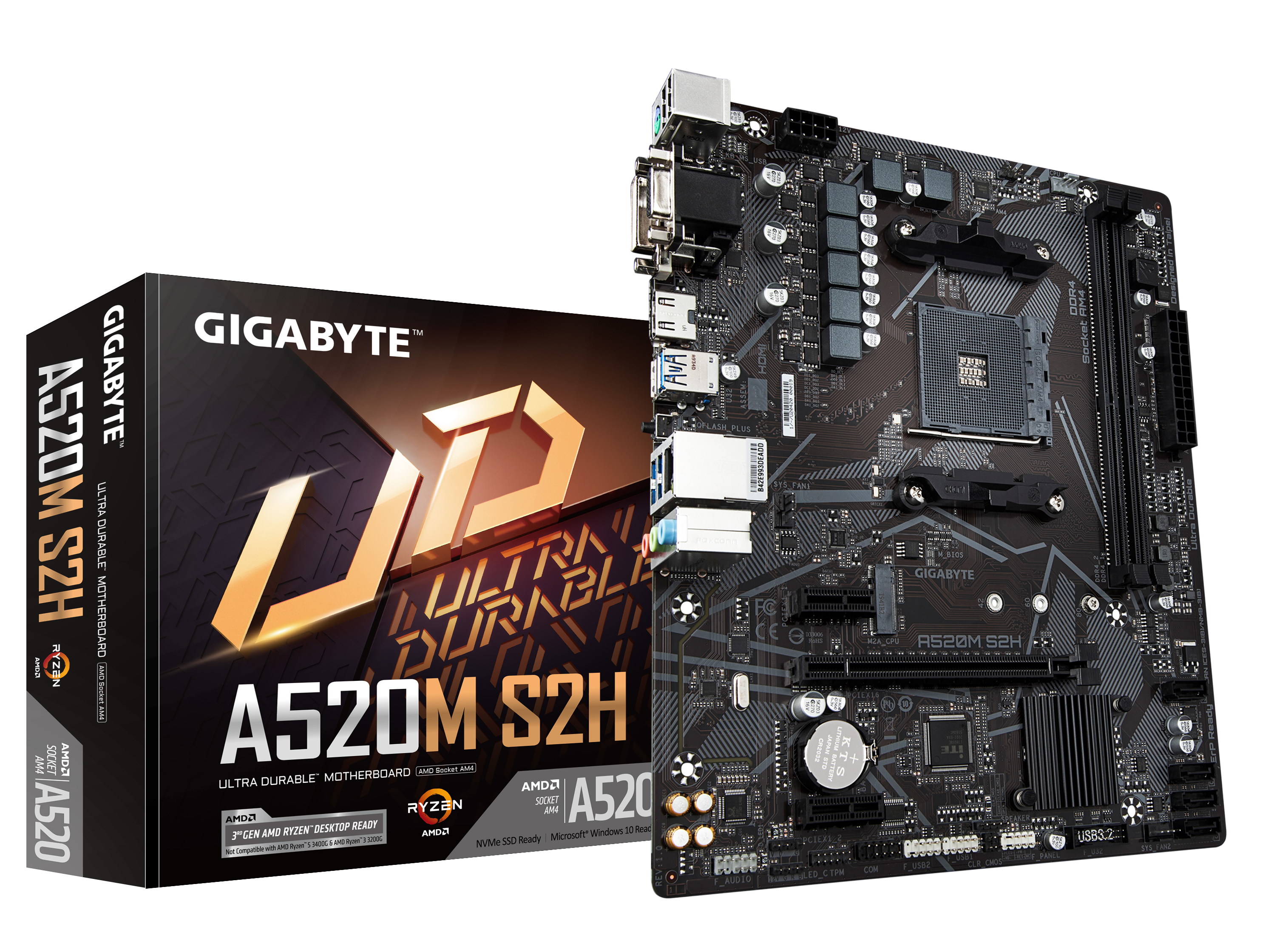 Gigabyte GA-A520M-S2H (AM4) (D)