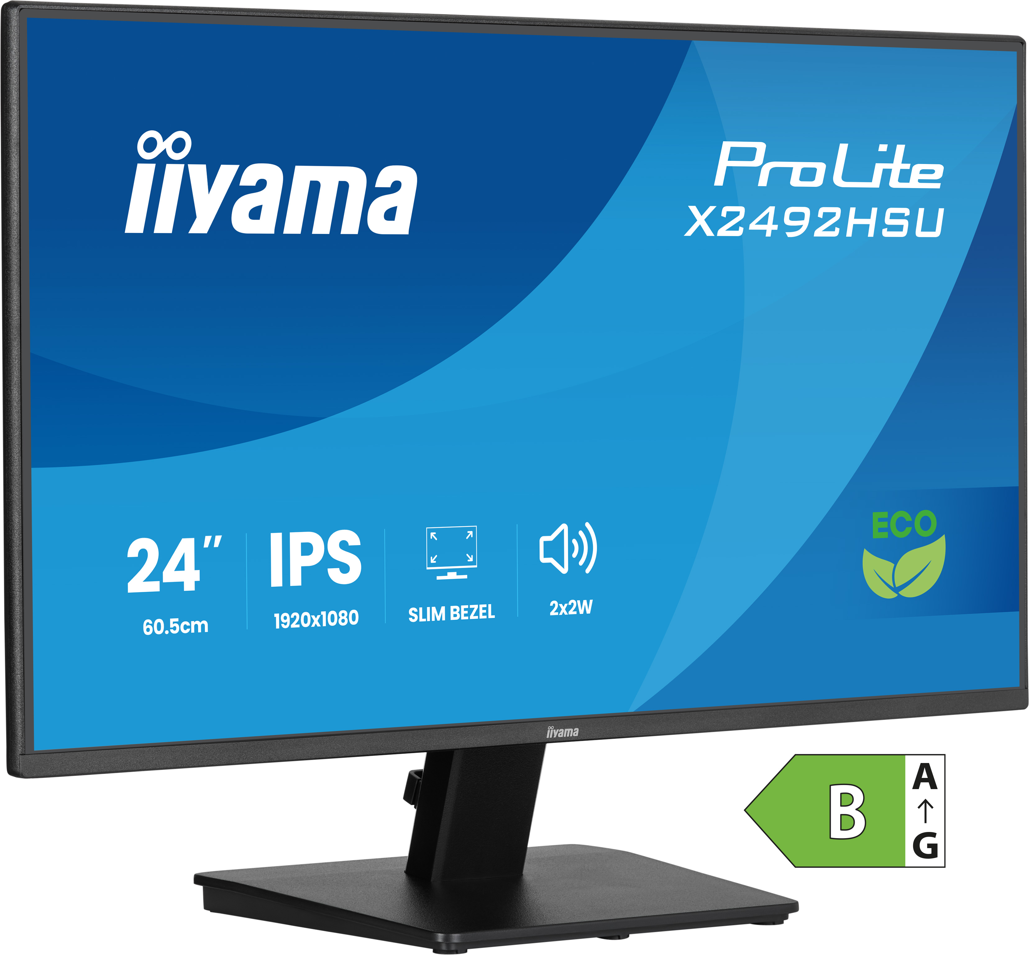 Prolite X2492HSU-B1, LED-Monitor