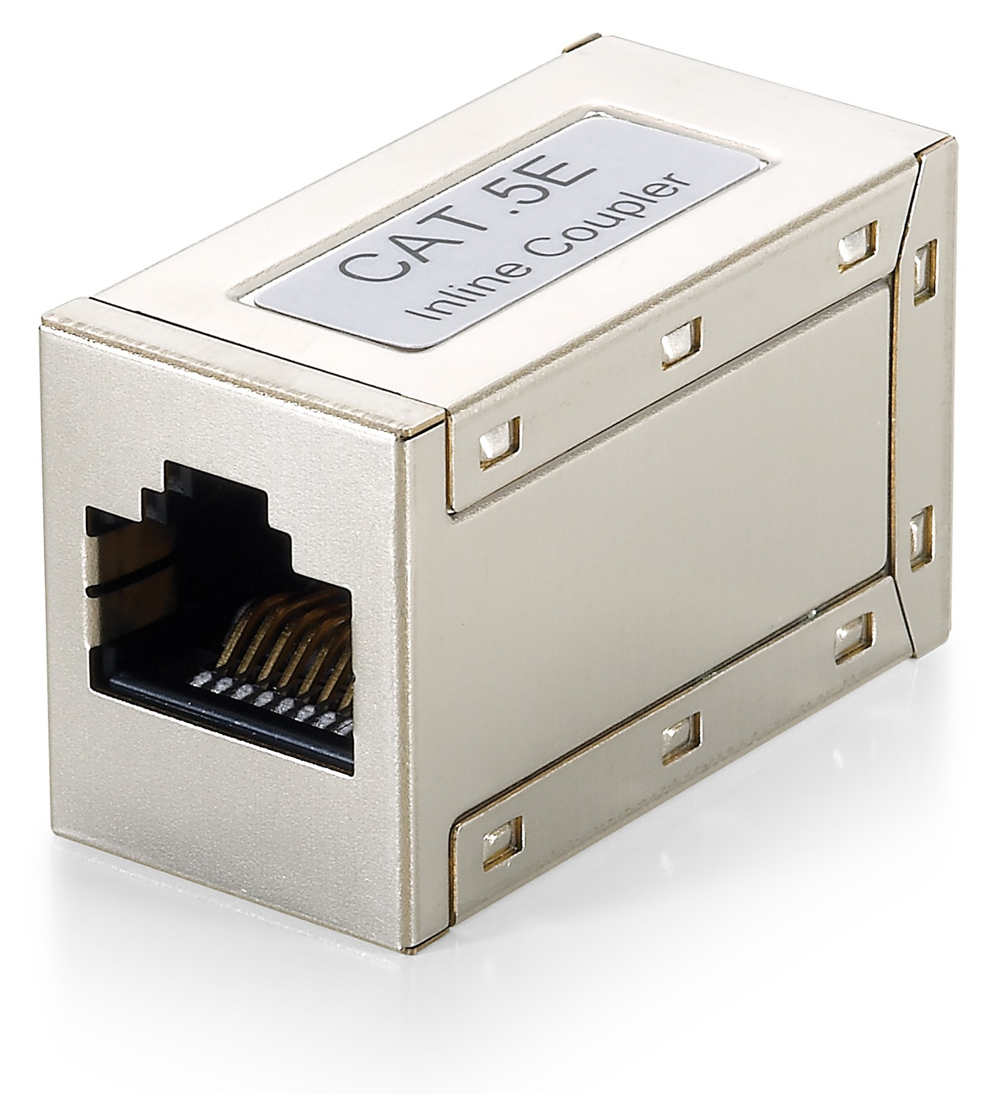 Equip Inline-Koppler Cat5e RJ45 8P8C geschirmt 100MHz Polybeutel
