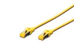 DIGITUS CAT 6A S/FTP Patchkabel, 10m, gelb