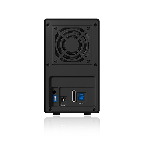Geh. IcyBox USB 3.0/eSata 2x3,5 SATAI-III RAID