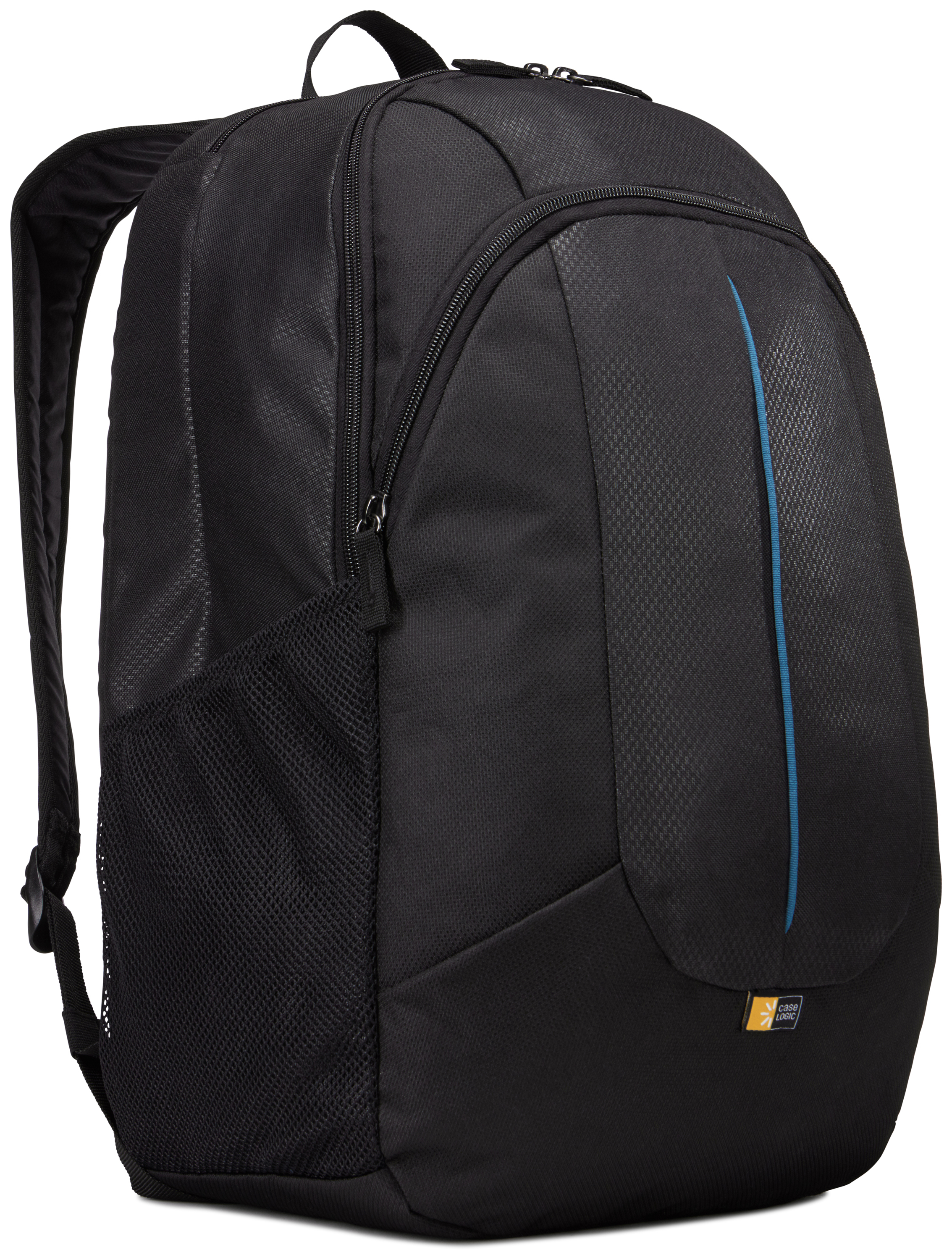 case LOGIC® Laptop-Rucksack Prevailer Polyester schwarz, blau 34,0 l bis 43,2 cm (17 Zoll)