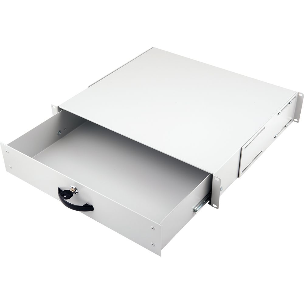 Equip 19 Schublade für Serverschränke abschl. 2U RAL7035