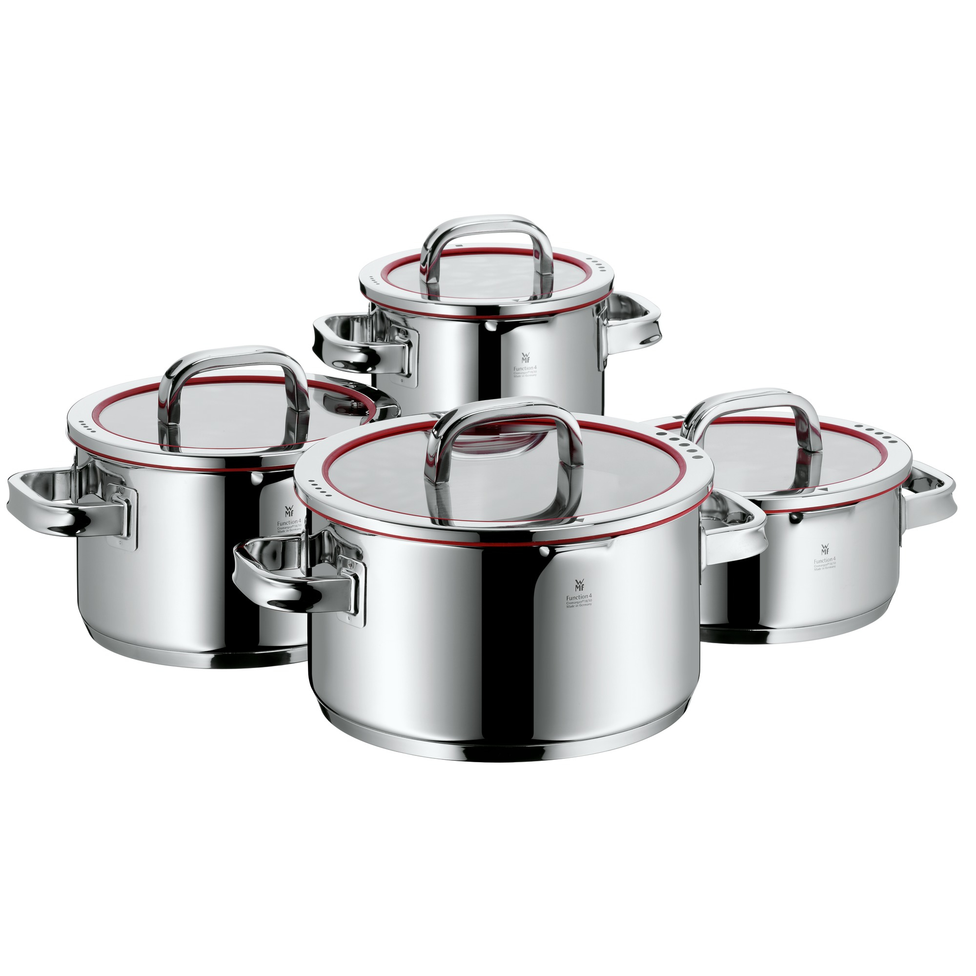 WMF Topf-Set Function 4 silber 4-tlg., 4 St.