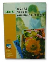 LEITZ Laminierfolien glänzend für A6 125 micron, 100 St.