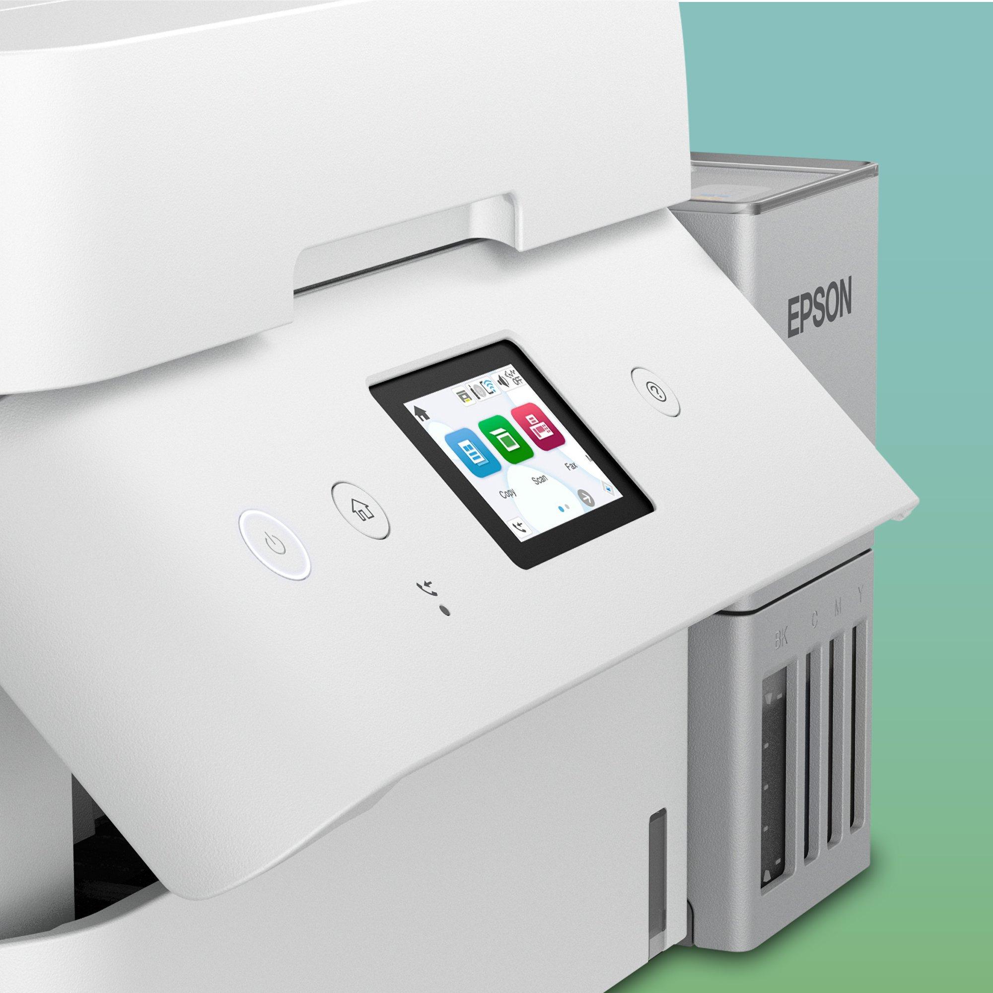 EPSON EcoTank ET-4956 4 in 1 Tintenstrahl-Multifunktionsdrucker weiß