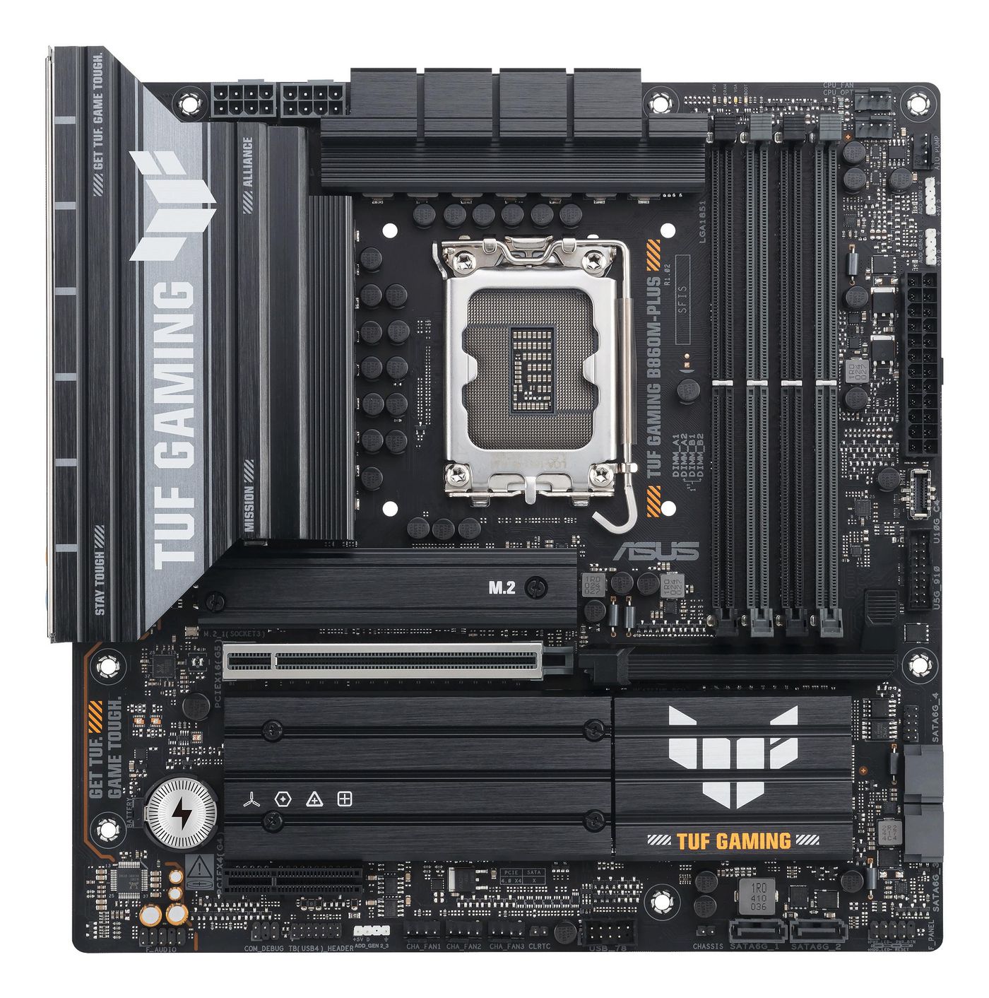 ASUS TUF GAMING B860M-PLUS (INTEL,1851,DDR5,mATX)