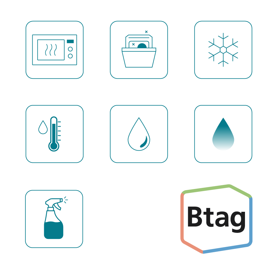 brother Schriftband Btag BTAG131, 12 mm, schwarz auf transparent, 1 St.
