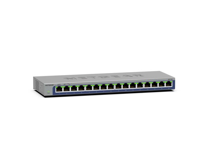 NETGEAR Switch 16-port 10/100/1000 GS116-300EUS