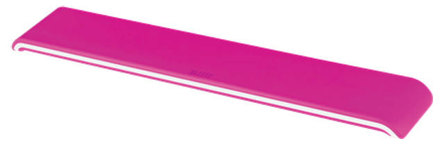 LEITZ Tastatur-Handballenauflage Ergo WOW pink, weiß