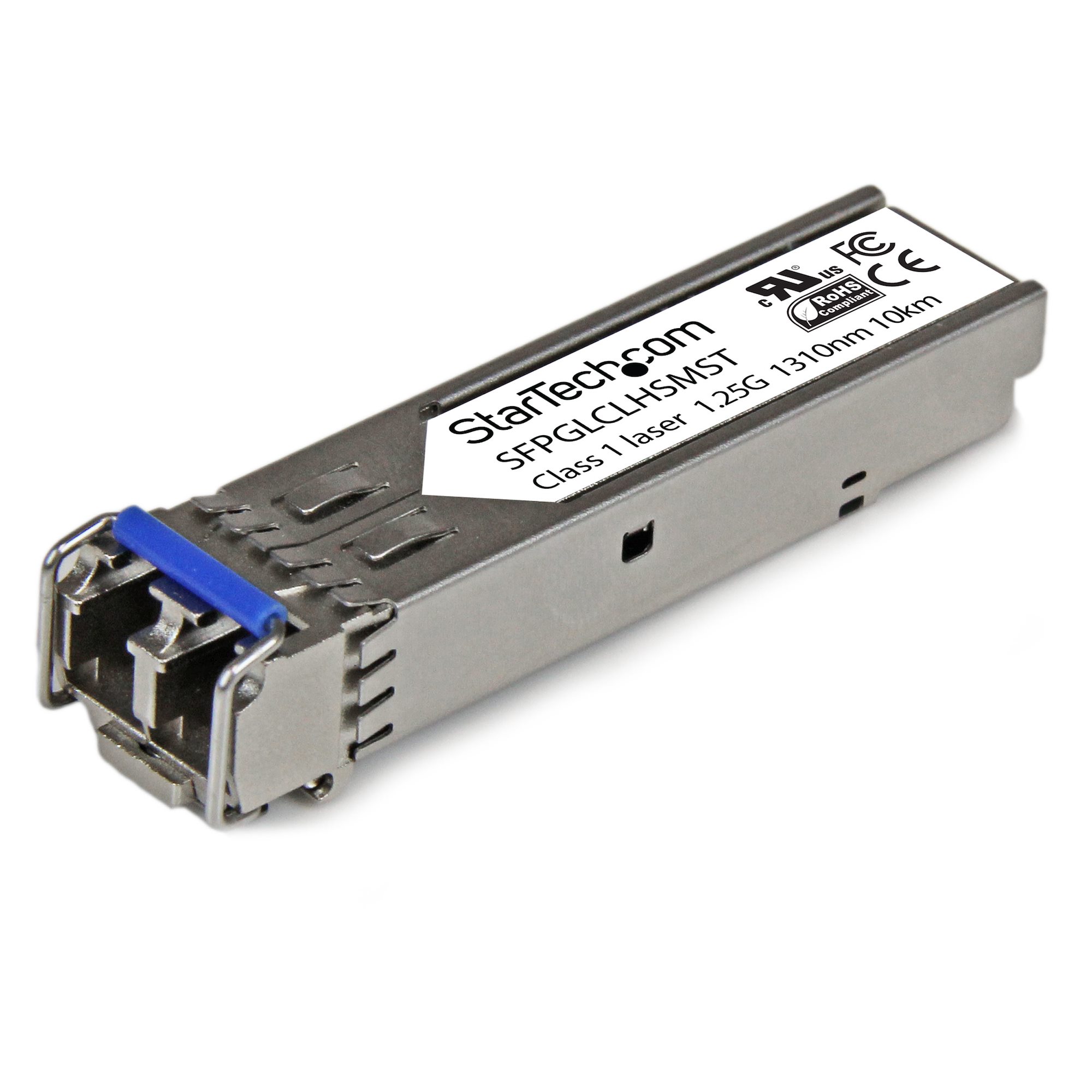 STARTECH.COM Gigabit LWL SFP Transceiver Modul - Cisco GLC-LH-SM kompatibel - SM/MM LC - 550m - Mini GBIC 10er Pack - 1000Base-LX/LH