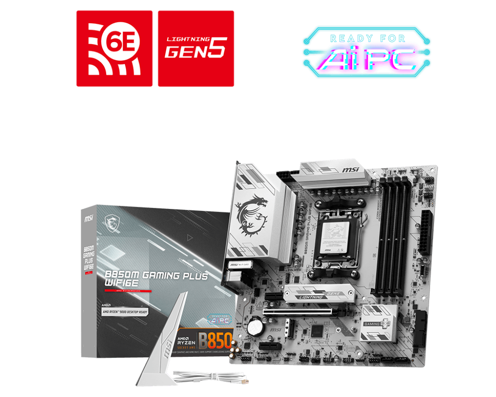 B850M GAMING PLUS WIFI6E, Mainboard