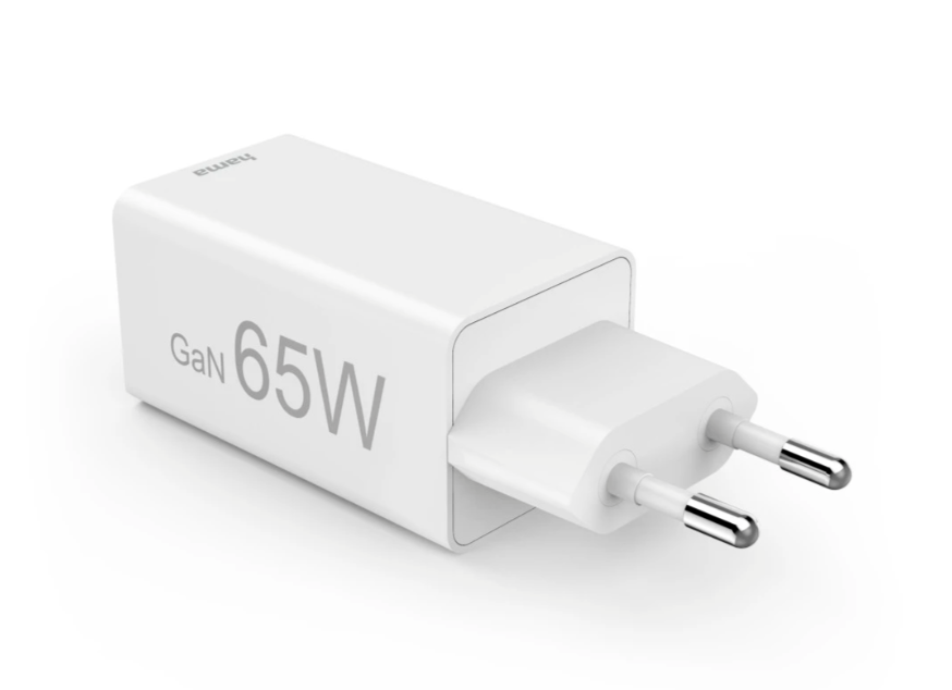 hama GaN-Ladeadapter weiß, 65 Watt