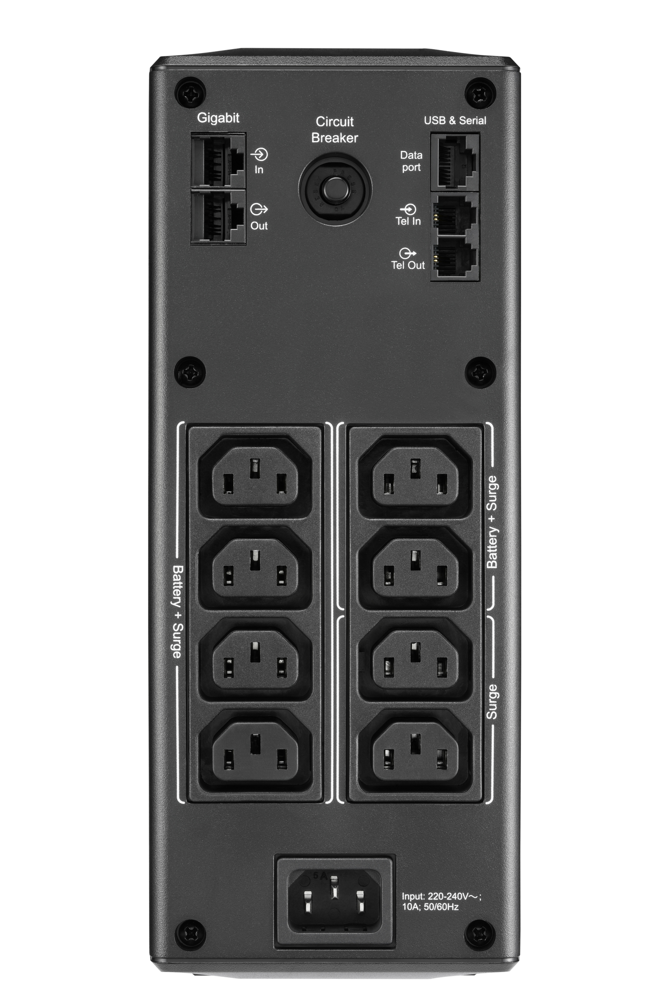 APC Back-UPS Pro BR1300MI UPS AC 230V 780Watt 1300VA USB output connectors 8 Black