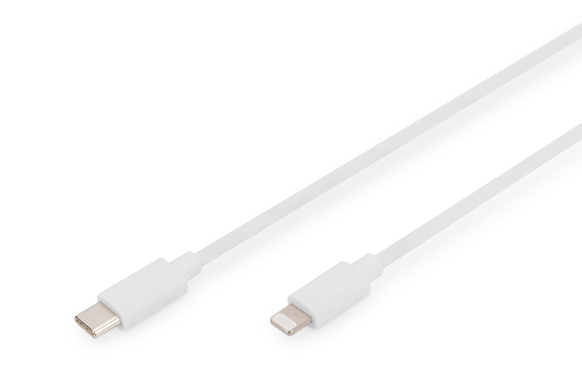 2M TYPE C TO LIGHTNING CABLE WHITE 5V 2.4A