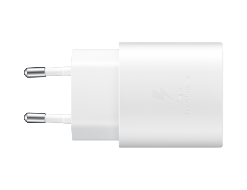 Samsung Fast Charging Wall Charger EP-TA800 - Netzteil - Ultra Fast Charge - USB-C 25W - weiß