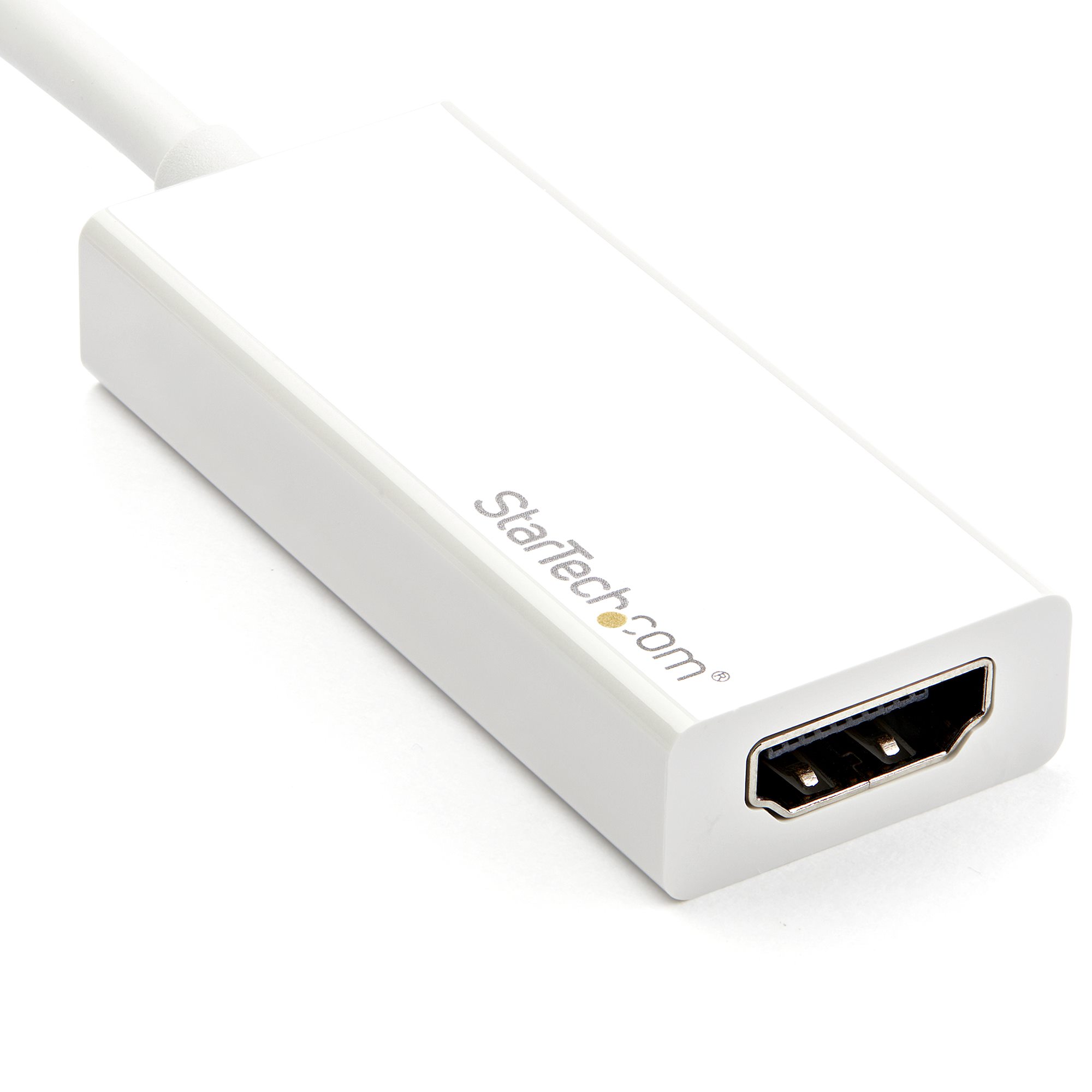STARTECH.COM USB-C zu HDMI Adapter - USB Typ C zu HDMI Konverter für Computer mit USB - 4K 60Hz - Weiss