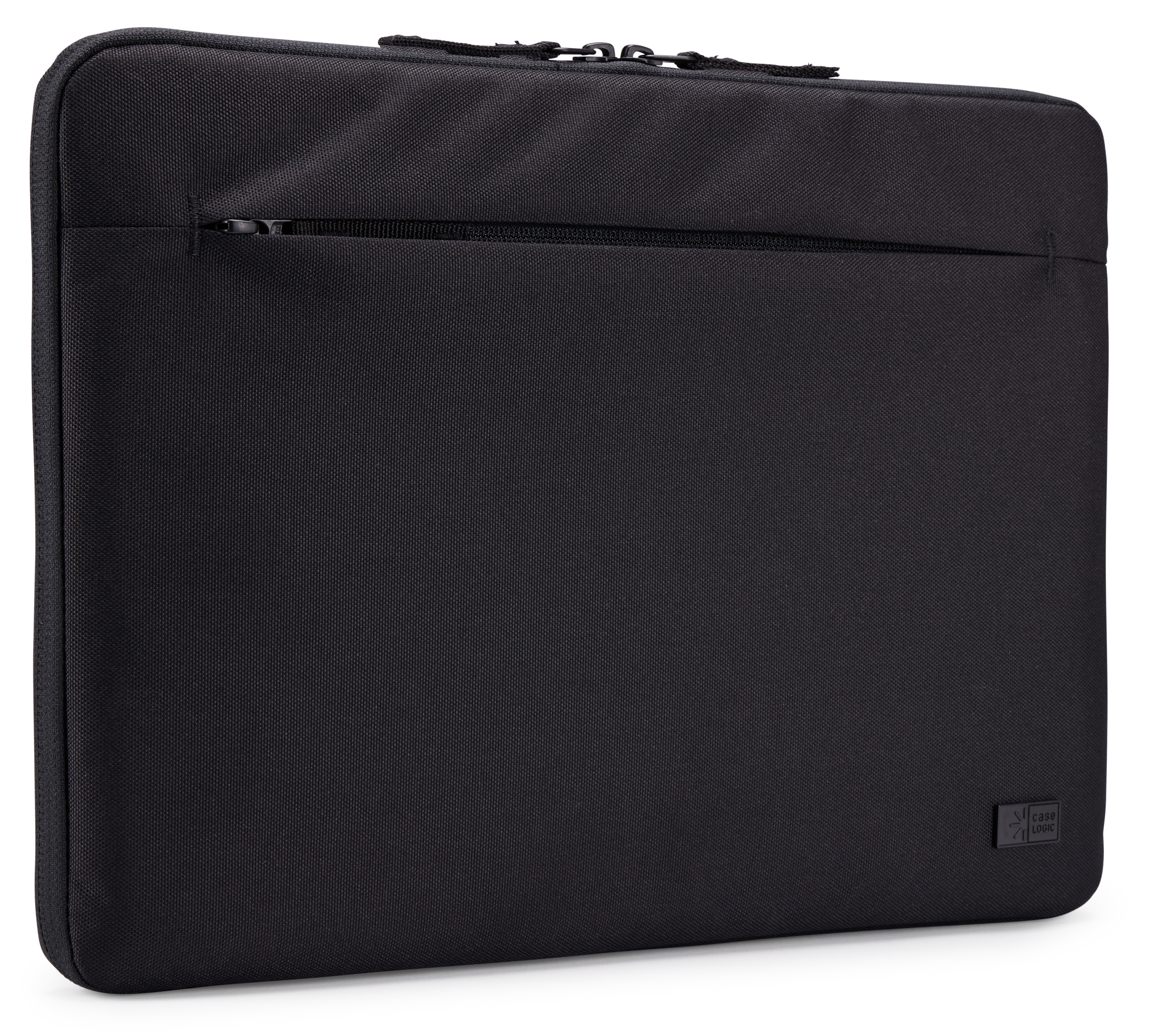 case LOGIC® Laptophülle Invigo Polyester schwarz bis 35,6 cm (14 Zoll)