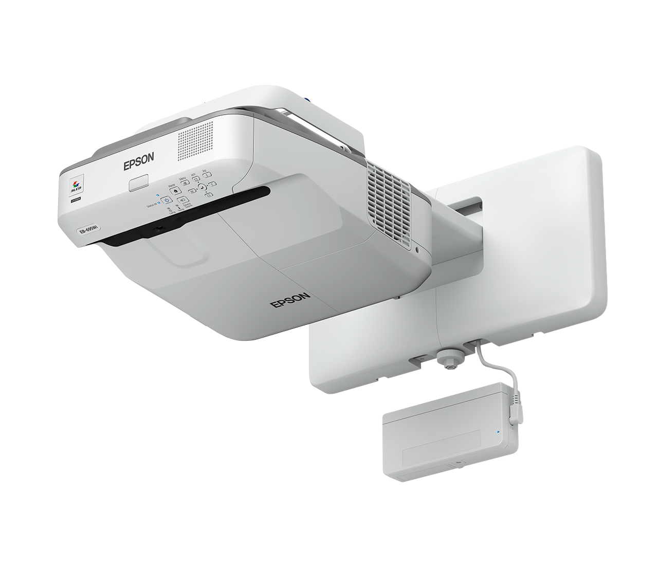 EPSON EB-695Wi 3LCD WXGA interactive ultra short throw projector 1280x800 16:10 3500 lumen 16W speaker