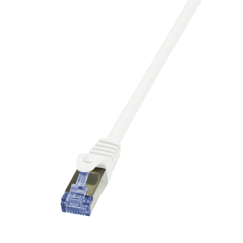 Logilink Patchkabel mit Cat7-Rohk. Primel. S/FTP weiß 0,25m