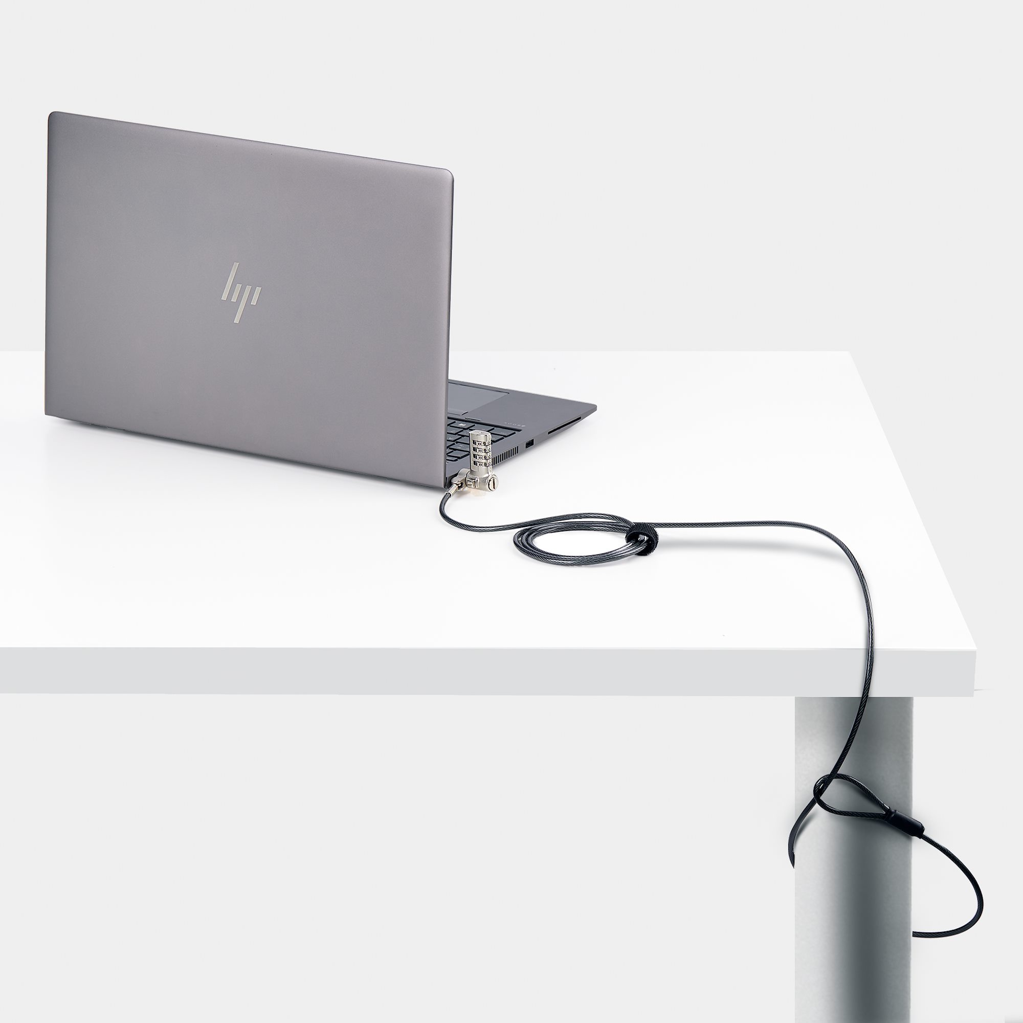 UNIVERSAL LAPTOP LOCK 3-IN-1 LOCKING SECURITY CABLE