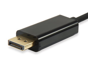 Equip Adapter USB-C->DisplayPort St/St 4K/ 60Hz 1.80m PVC Polybeutel