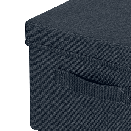 LEITZ Aufbewahrungsboxen grau 28,5 x 38,0 x 20,3 cm, 2 St.