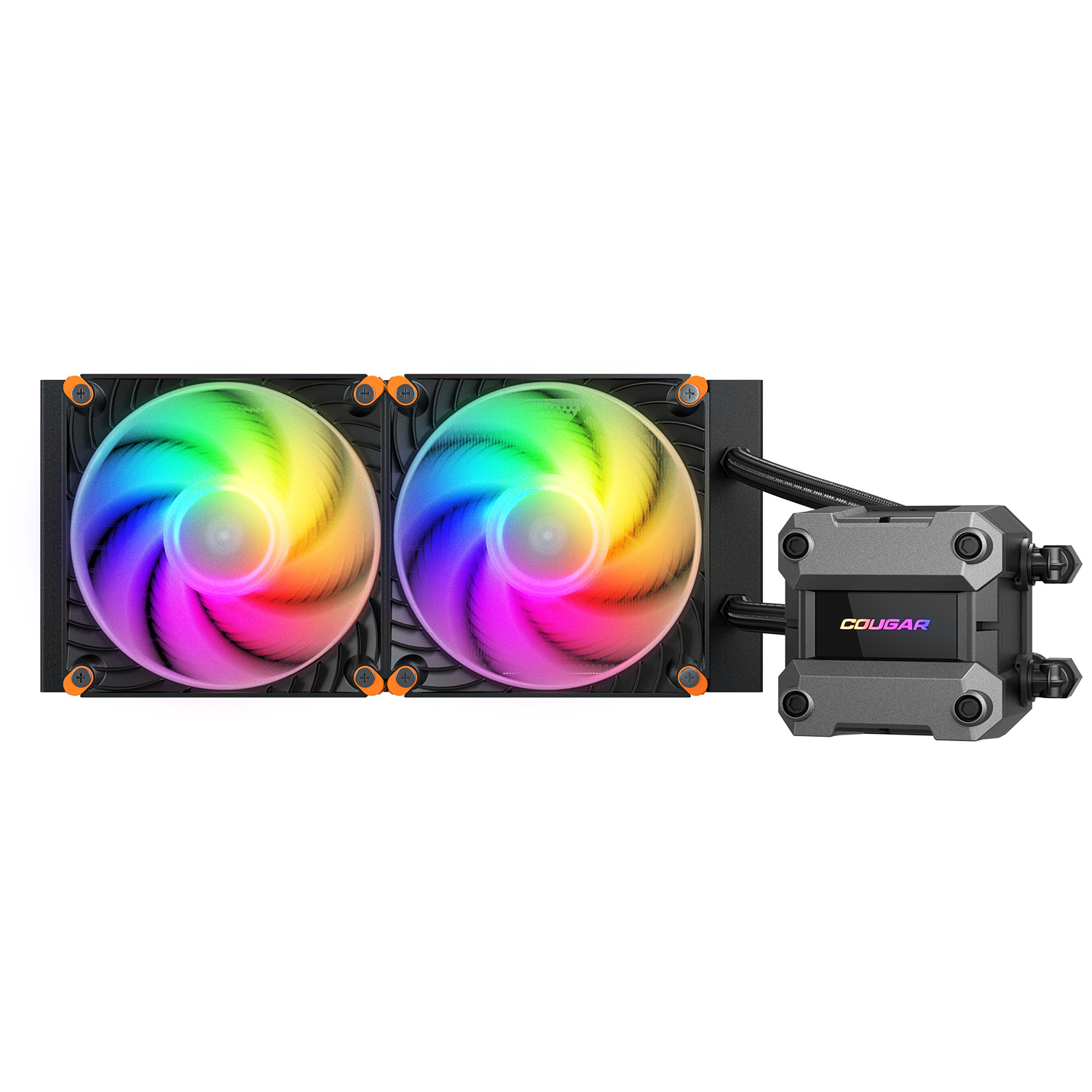 COUGAR CPU Wasserkühlung Poseidon Ultra 240, ARGB, Schwarz