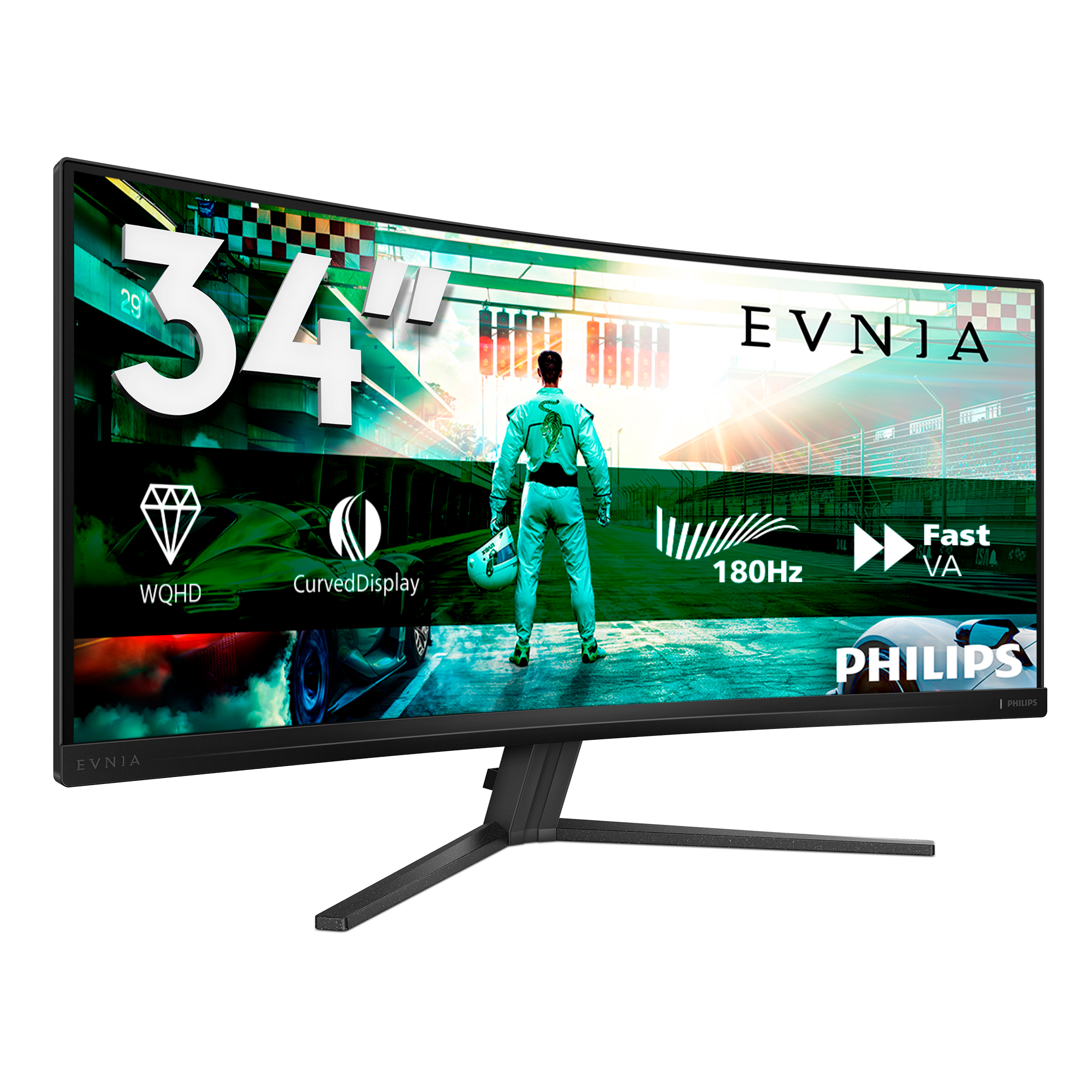 Evnia 34M2C3500L, Gaming-Monitor