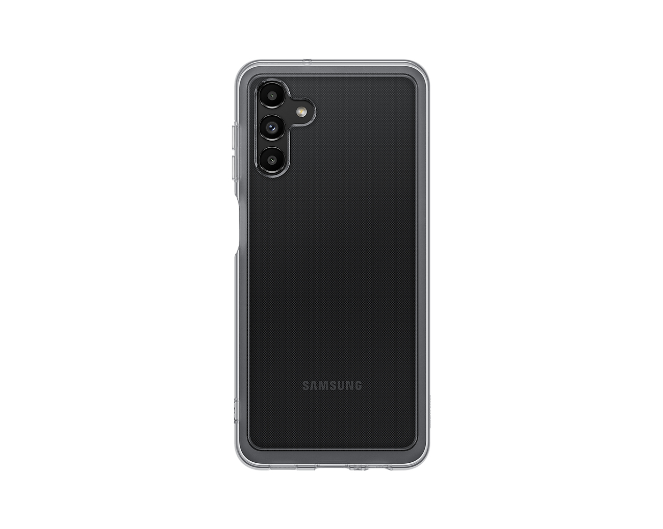 Samsung Soft Clear Cover EF-QA136 - Galaxy A13 5G, Black