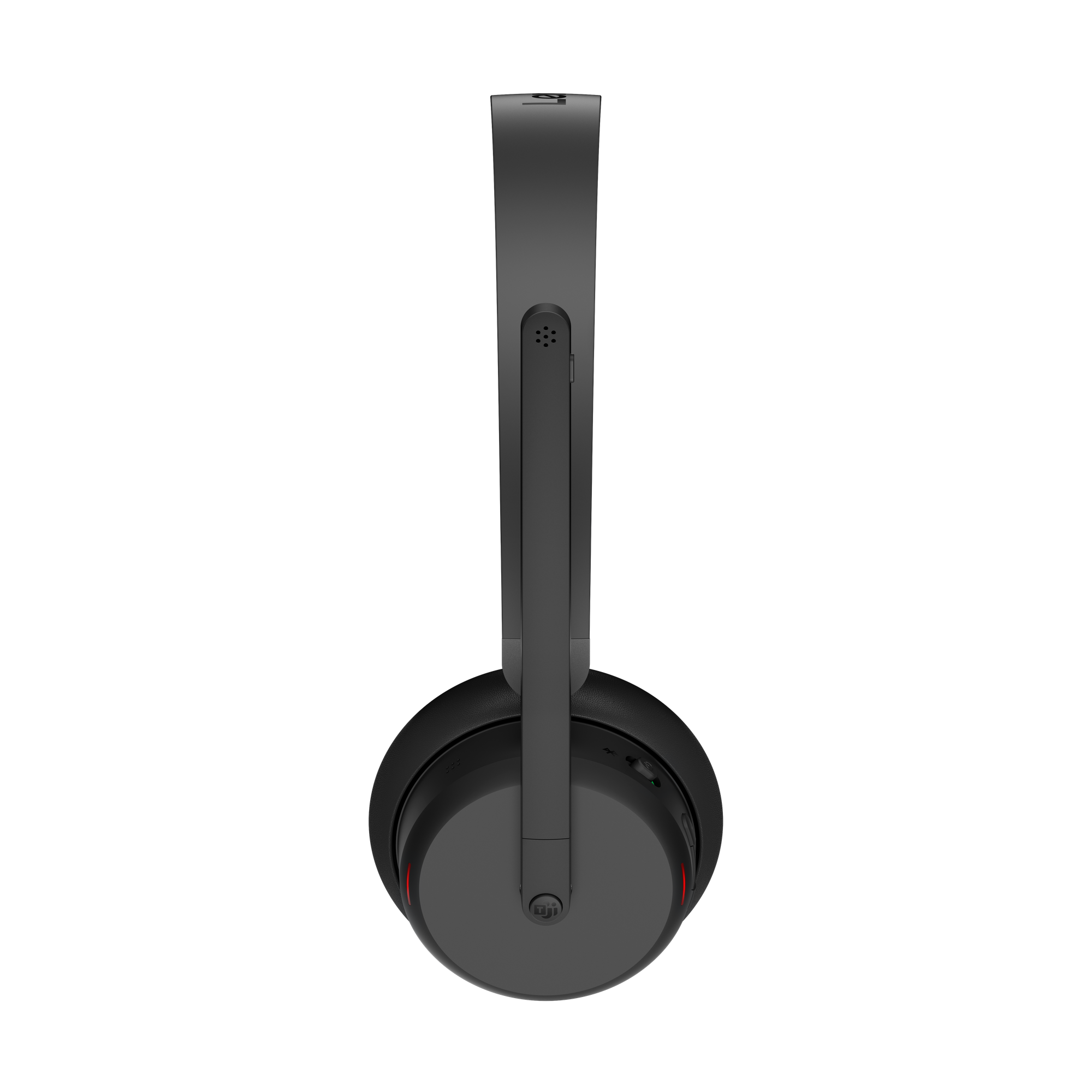 LENOVO 6550 Headset on-ear Bluetooth wireless active noise cancelling USB-C black Certified for Microsoft Teams