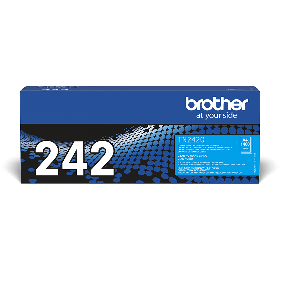 TN-242 CYAN TONER FOR DCL 1.400P F/ HL-3152CDW -3172CDW