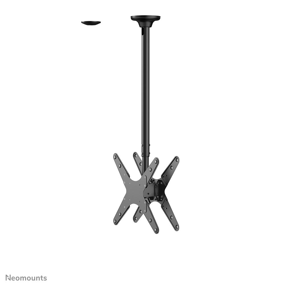 NEOMOUNTS Back to Back Screen Ceiling Mount Height 106-156cm