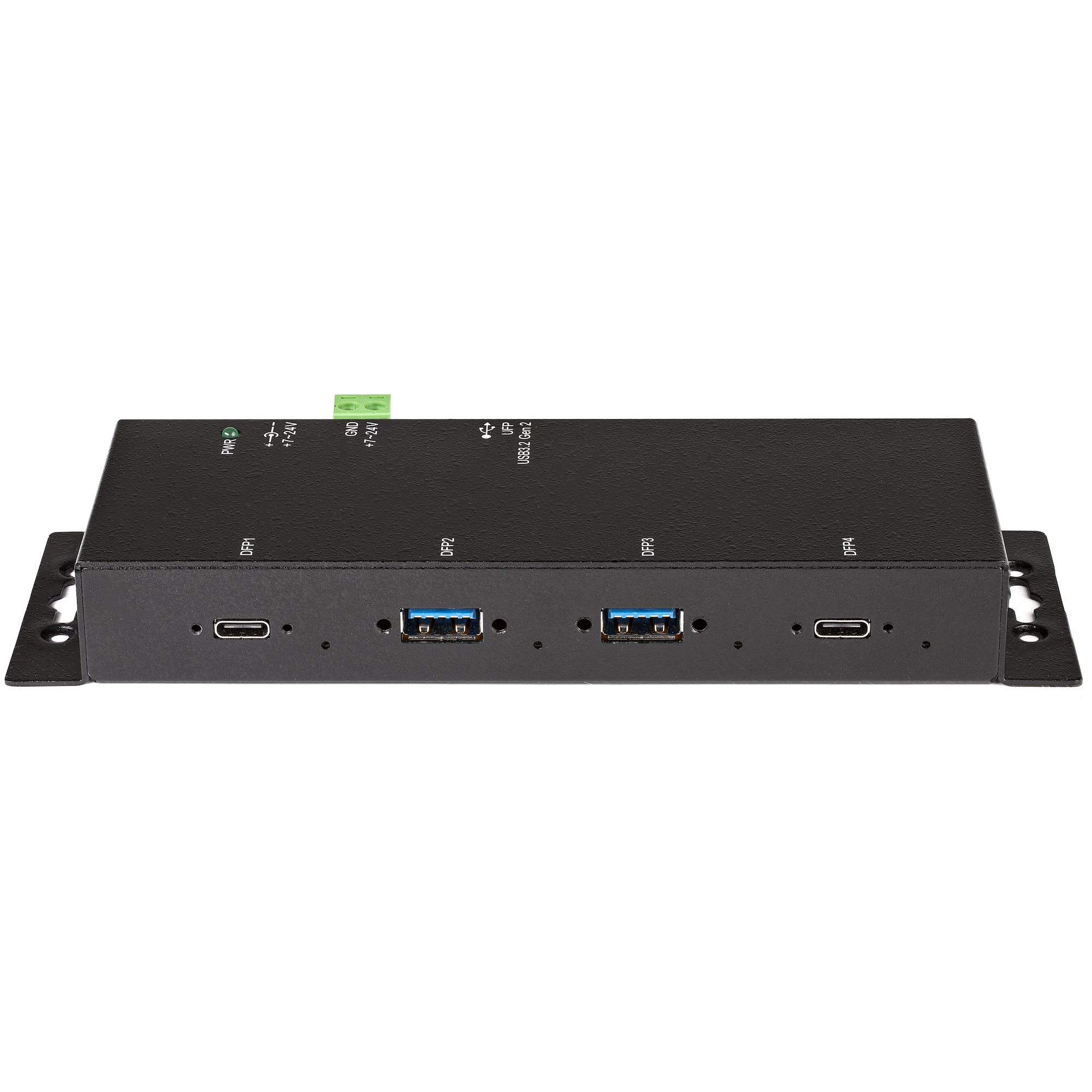 4 PORT USB C HUB 10GBPS .