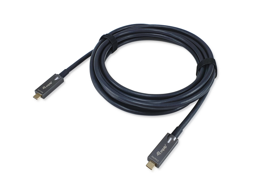 Equip Kabel USB-C3.2->C AOC 8K PD60W St/St 10.00m schwarz