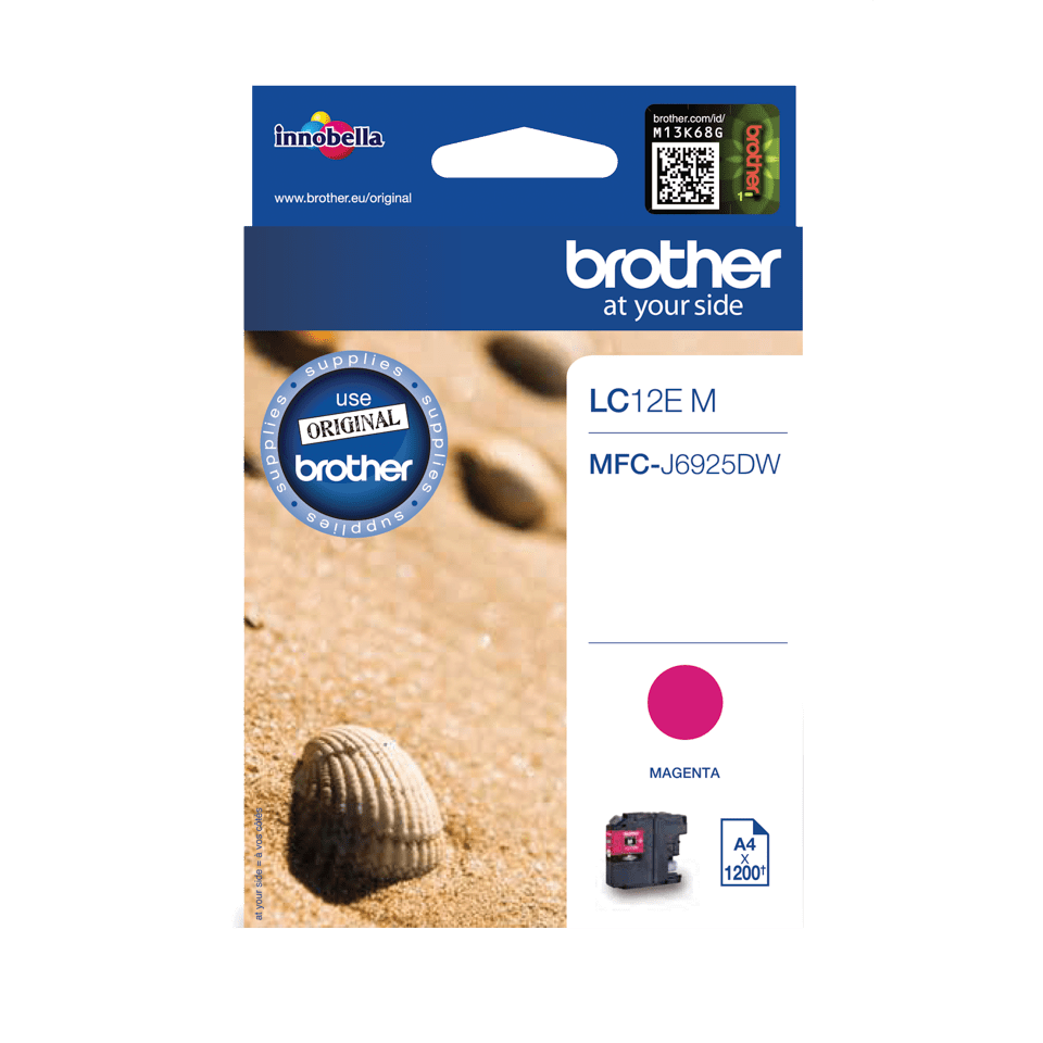brother LC-12EM magenta Druckerpatrone
