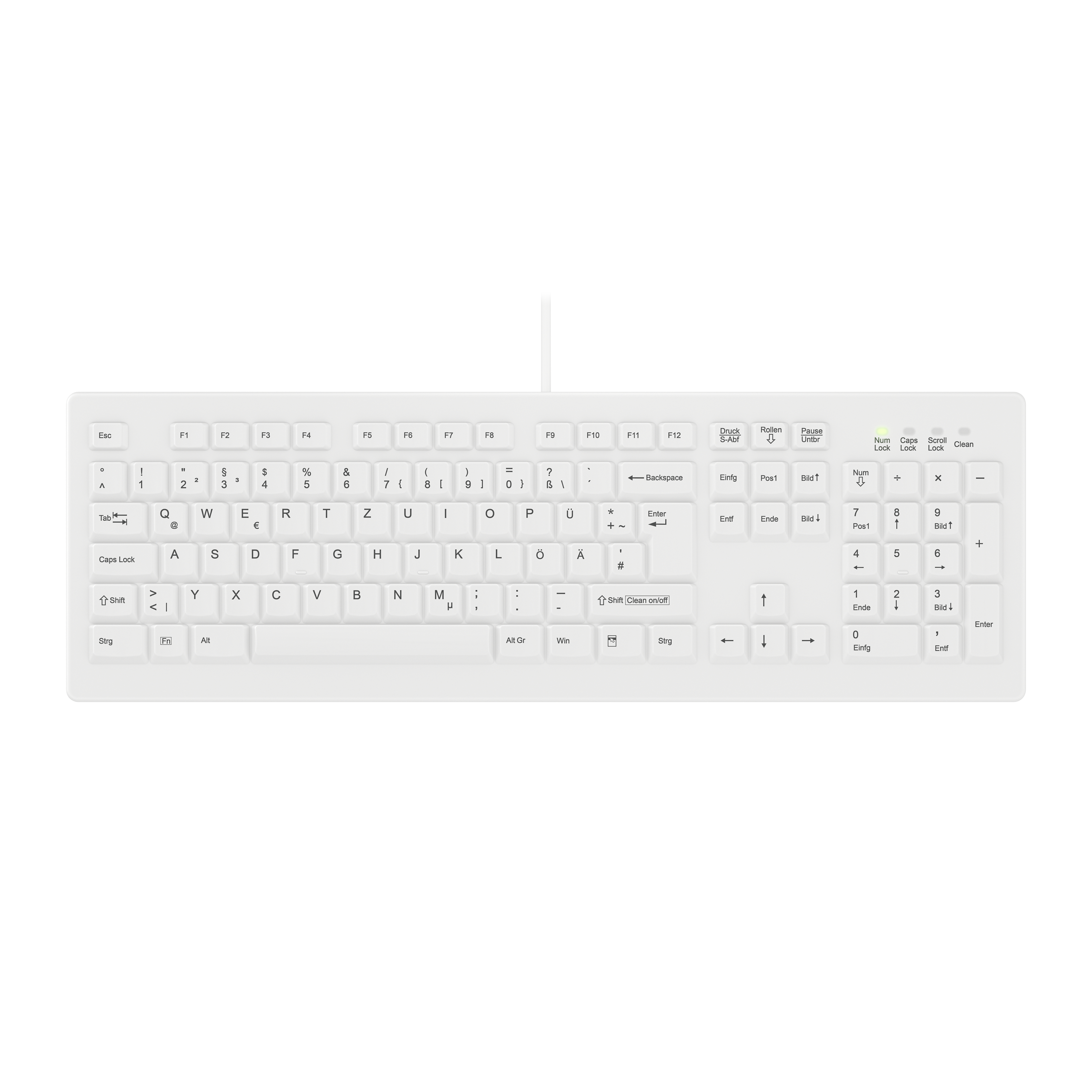 Contour ACTIVE KEY MTA AK-C8100 Corded DE-Layout weiß
