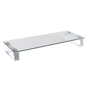 Logilink Monitorerhöhung /-tisch aus Glas, max. 20 kg