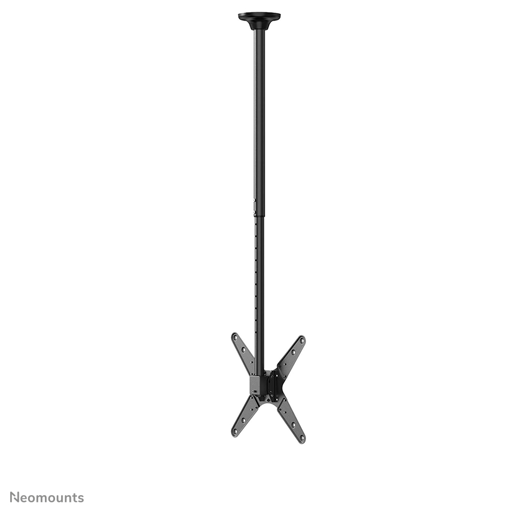 NEOMOUNTS Flat Screen Ceiling Mount Height 106-156 cm 81,3-190,5cm 32-75Zollh Black