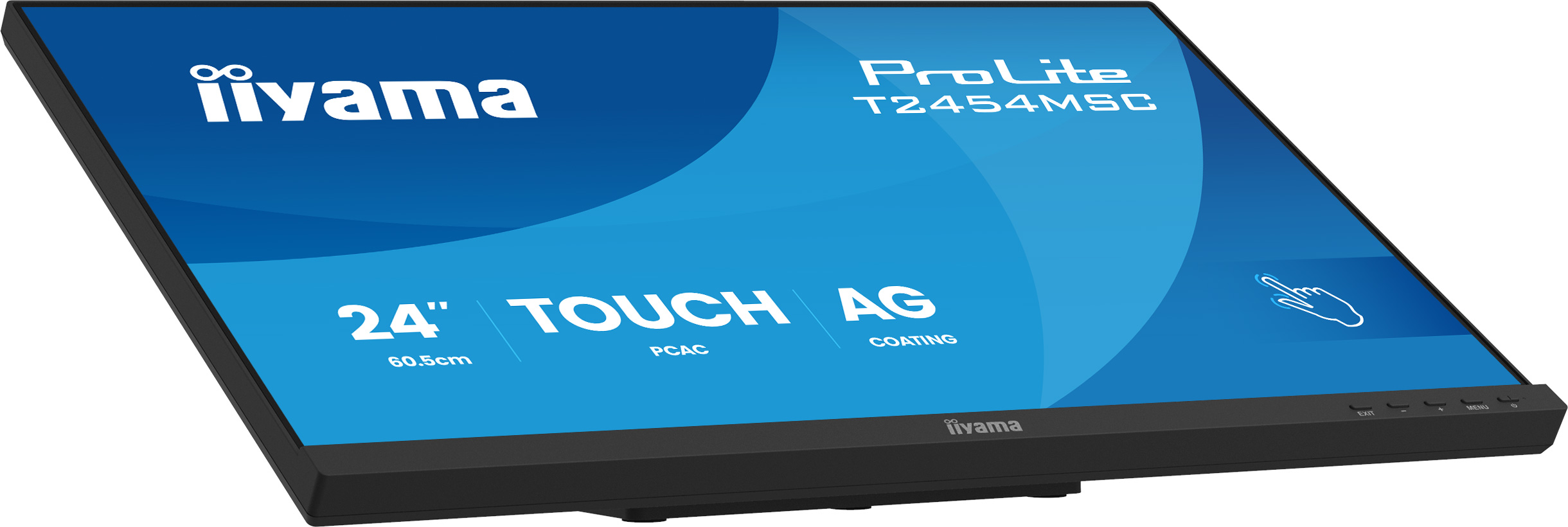 IIYAMA 60.5cm (23,8) T2454MSC-B3AG 16:9 M-Touch HDMI+DP+USB