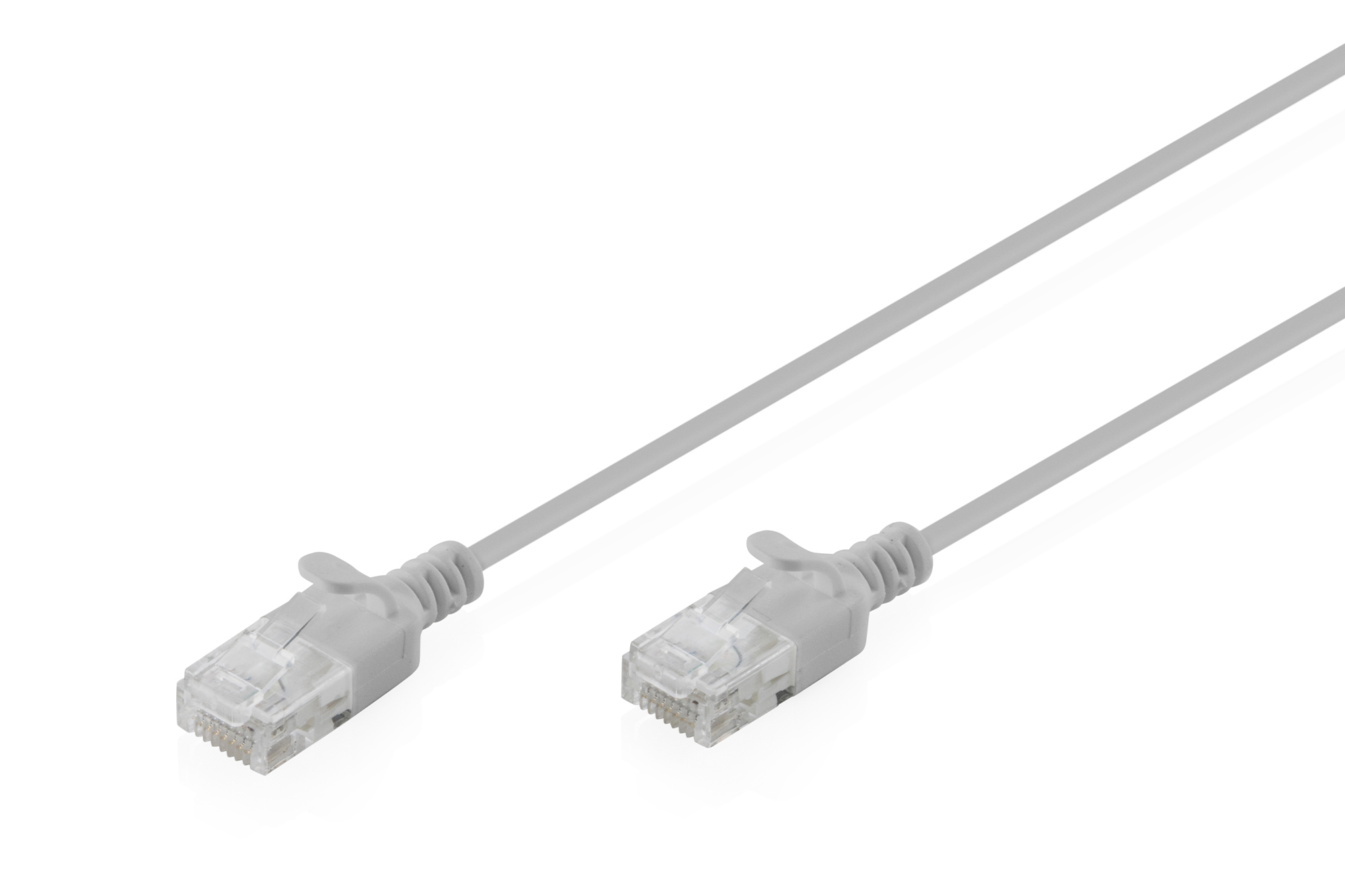 CAT6 U/UTP SLIM PATCH 03M GREY 030M LSZH AWG 32/7 GREY