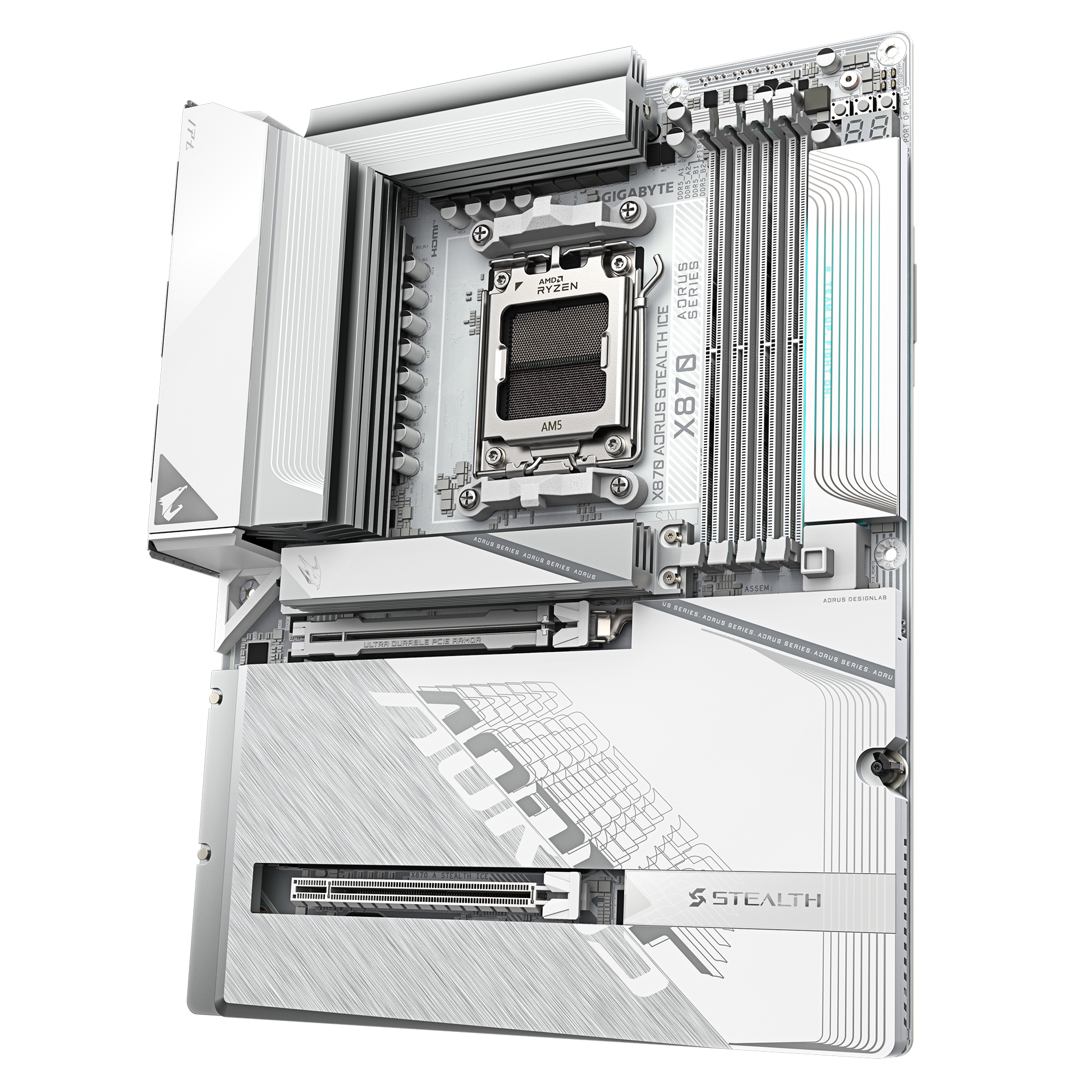 X870 AORUS STEALTH ICE, Mainboard