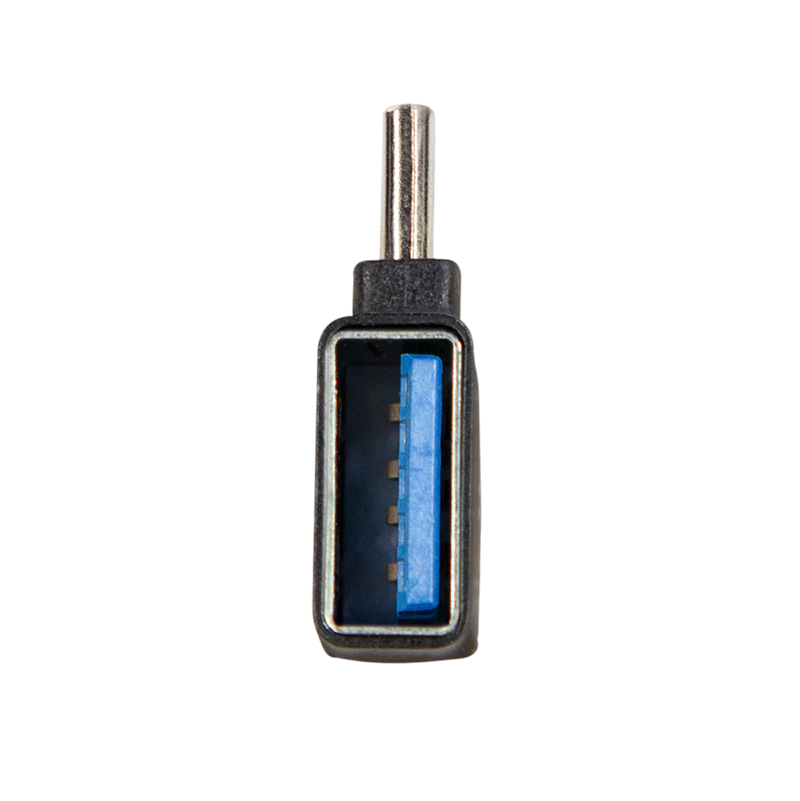 Logilink Adapter USB 3.2 Gen1 Type-C,C/M zu USB-A/F,90°,schw
