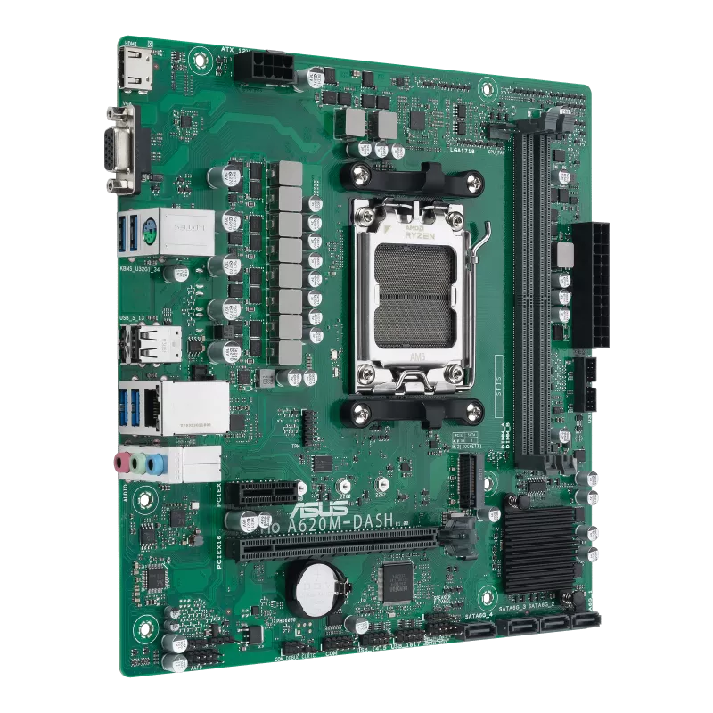 ASUS PRO A620M-DASH-CSM AM5 2DDR4 microATX 4xSATA MB 1xHDMI 1xD-Sub 1xM.2
