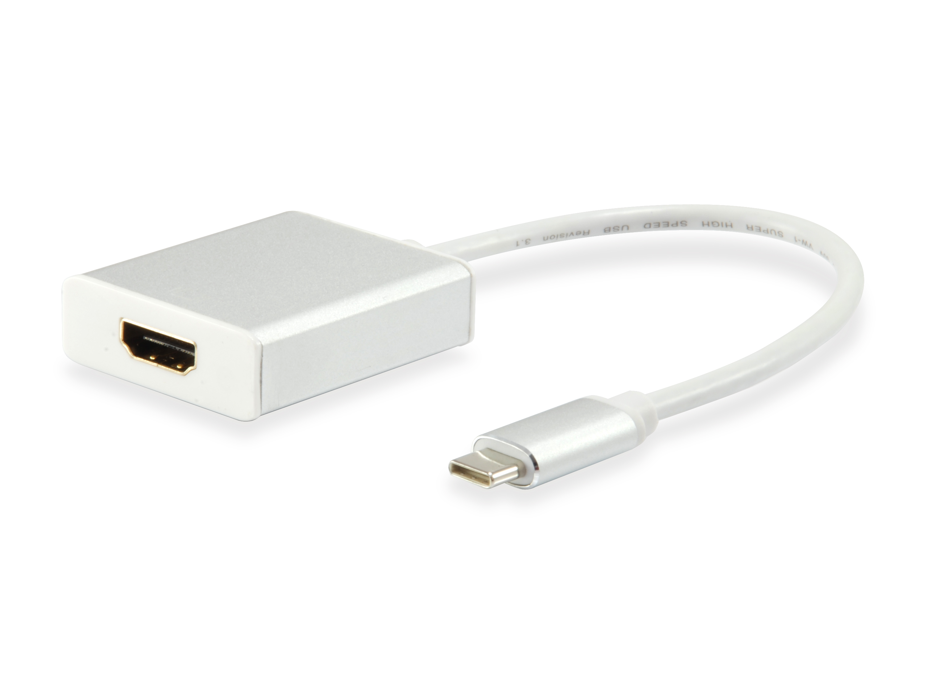 Equip Adapter USB-C->HDMI1.4 St/Bu 4K/ 30Hz 0.15m PVC