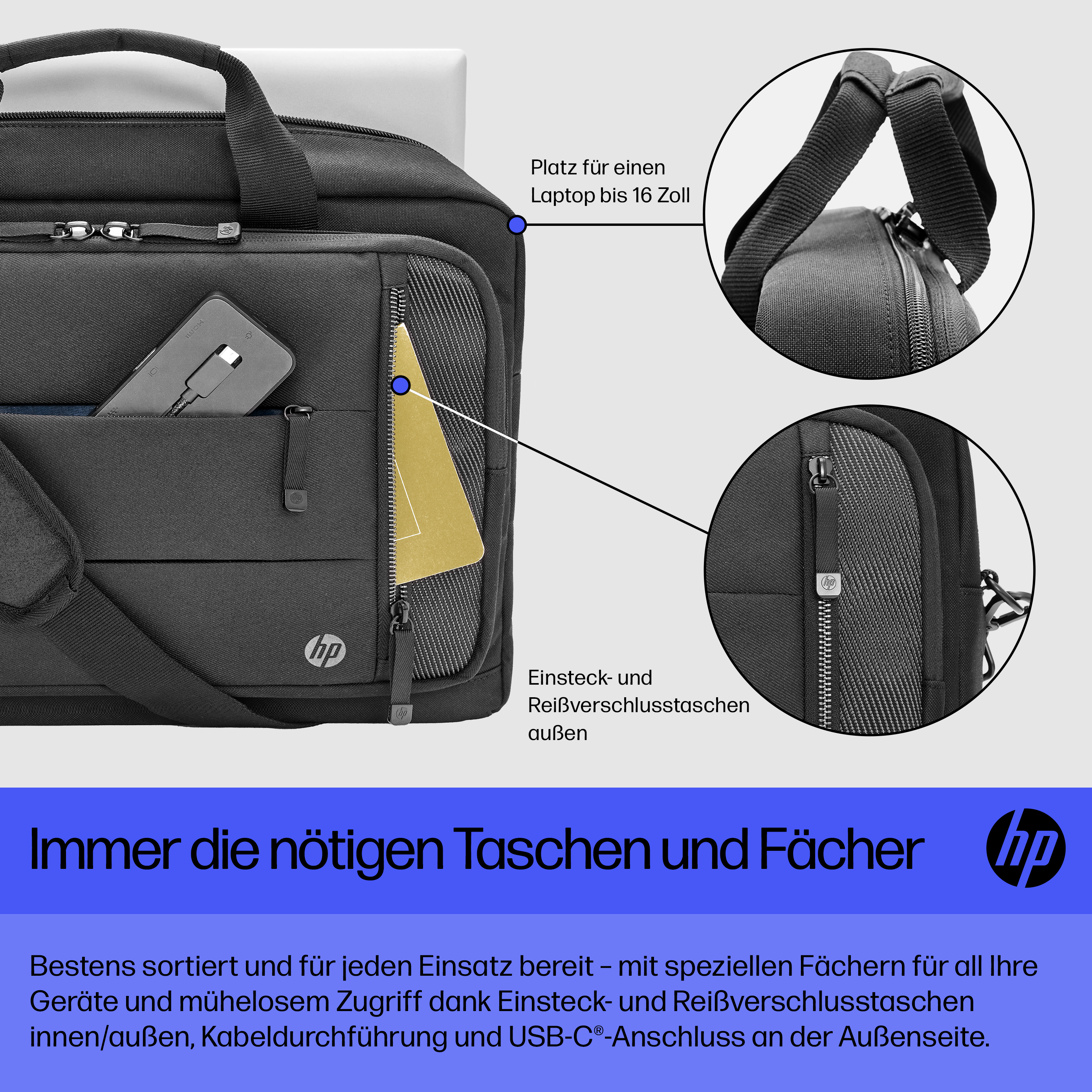 HP Renew Executive 16inch Laptop Bag Notebooktasche