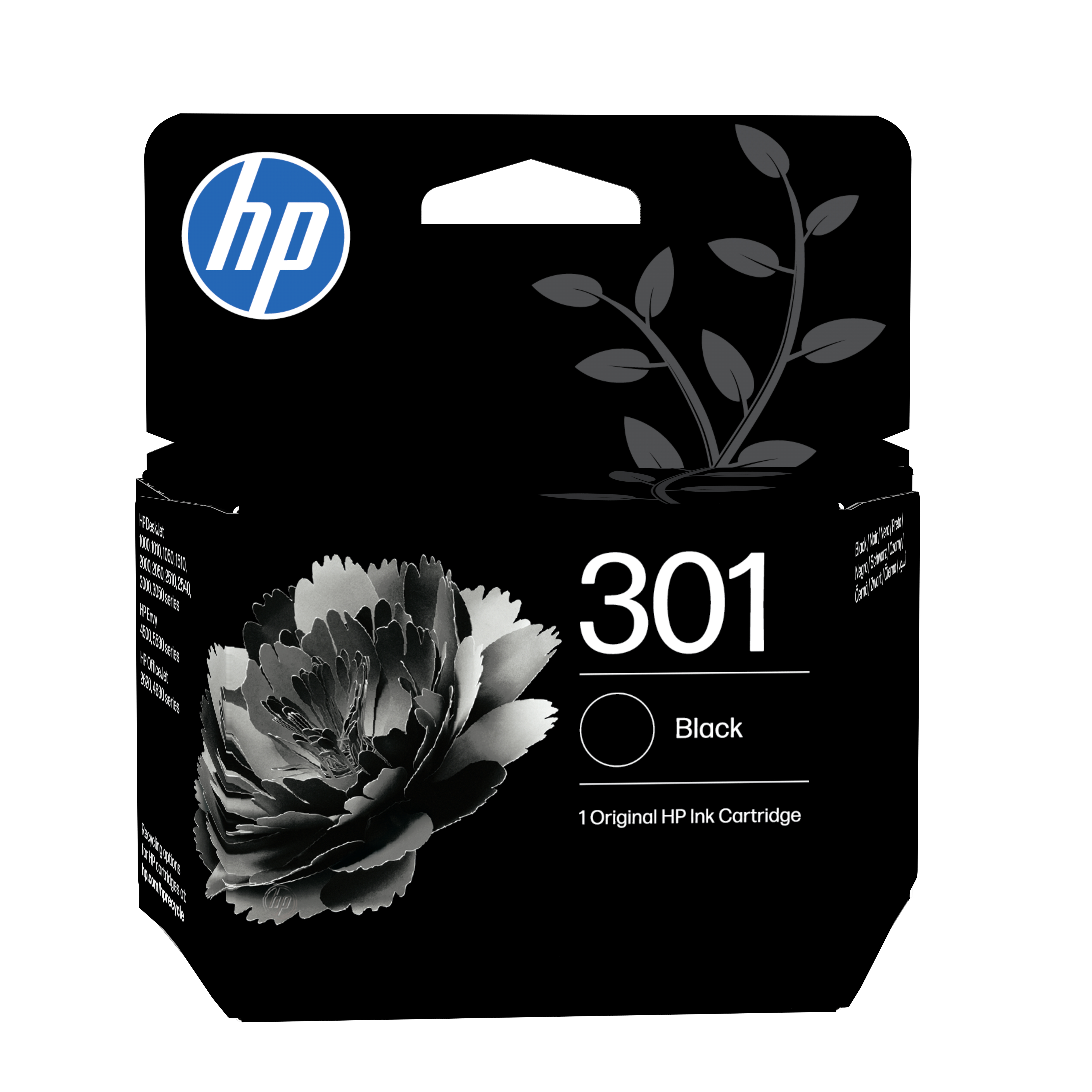 HP 301 Schwarz Tintenpatrone 3ml