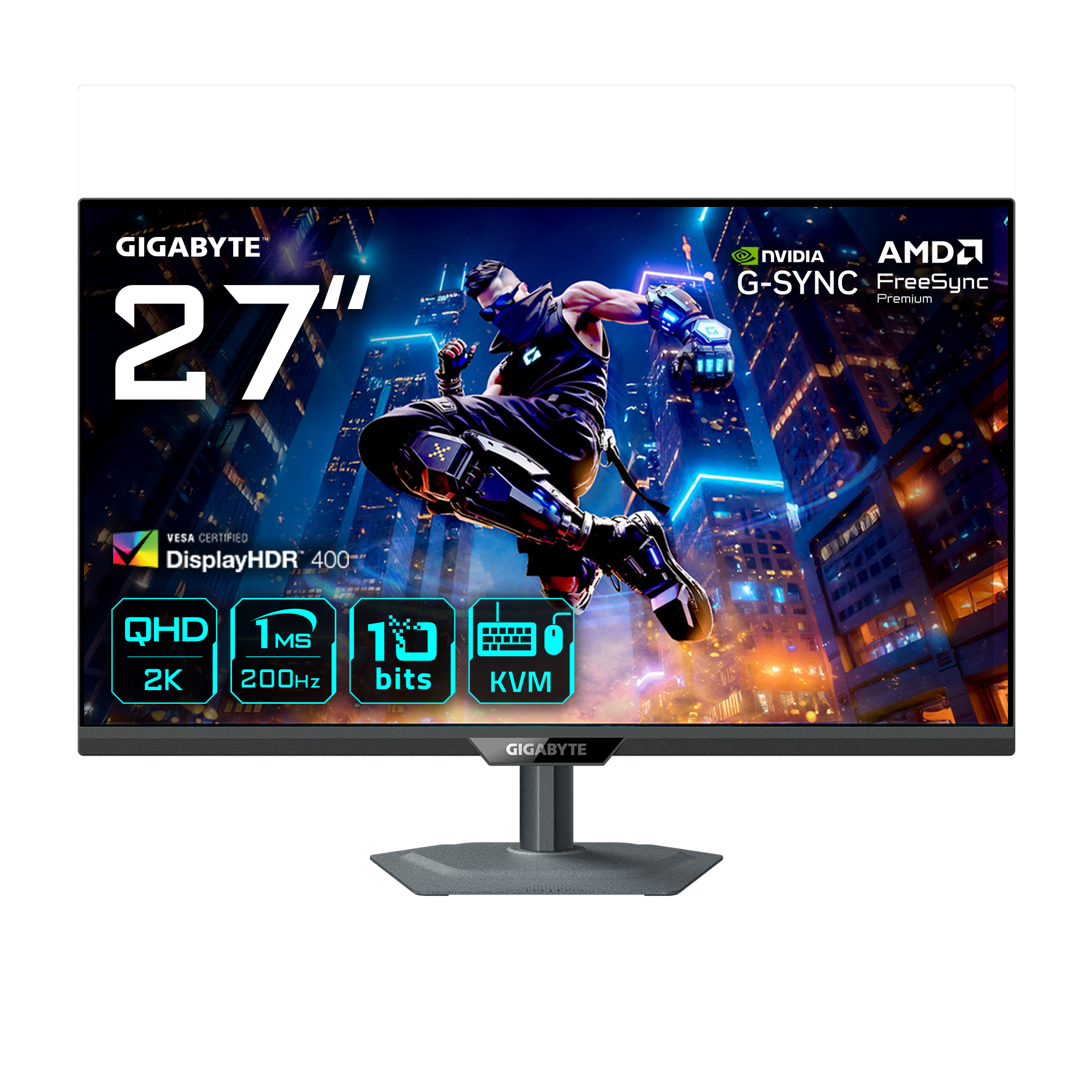 M27Q2 QD QLED, Gaming-Monitor