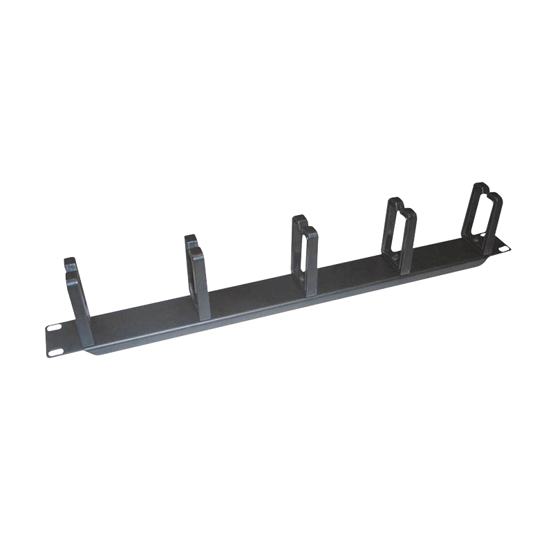 Logilink Kabelführungspanel 19 1HE, 5 Plastikringe, schw