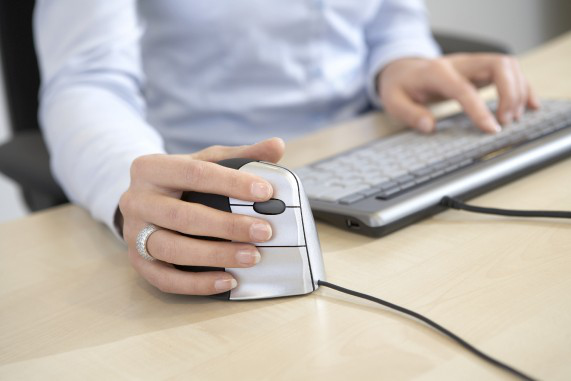 BakkerElkhuizen Maus Evoluent VerticalMouse rechts USB retail